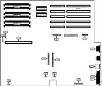 AST RESEARCH, INC. &nbsp; BRAVO 286/386SX SYSTEM BOARD (202382-001, 002, 005)