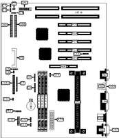 SIEMENS NIXDORF &nbsp; SYSTEM BOARD D1064