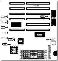 UNIDENTIFIED &nbsp; 386SX-S NON CACHE MAINBOARD MODEL 3